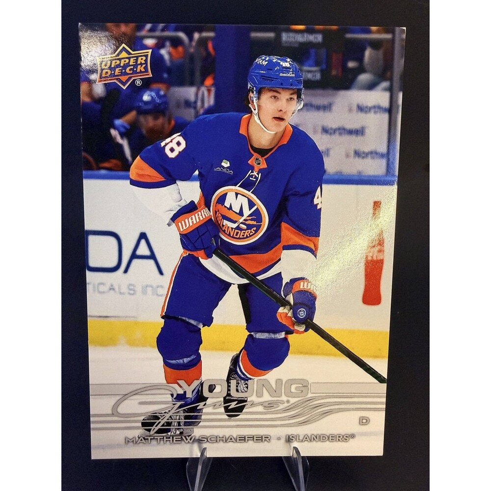 Matthew Schaefer JUMBO 2025-26 Upper Deck Series 2 - Young Guns #451 Oversized